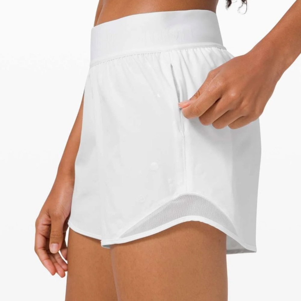 Lululemon Hotty hot shorts HR logo